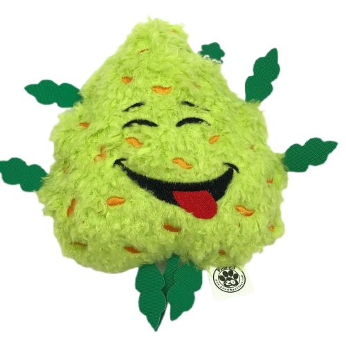 My Name is Bud, Funny Squeaky Weed Dog Toy, Cute Stuffed Parody Pot Nug, Cool Plush 420 Novelty Gift for Pets & Their Owners My Name is Bud, Funny Squeaky Weed Dog Toy, Cute Stuffed Parody Pot Nug, Cool Plush 420 Novelty Gift for Pets & Their Owners