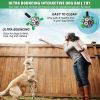 Dog Football Interactive Toy Dog Ball, Durable For Large And Medium-sized Dogs, With Grab Ring,