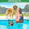 Dog Football Interactive Toy Dog Ball, Durable For Large And Medium-sized Dogs, With Grab Ring,