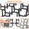 10Pcs Cat Mat with Spikes 15.8x12.5in Cat Repellent Mats Spike Deterrent Stopper Mat for Pet Cats Dogs 13x1ft Area