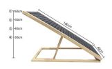 Dog Ramp for Bed, Extra Wide Excellent Traction, Pet Ramp for Small Dogs to Get on Couch Car, Non-Slip Rubber Surface, 17" Wide Hold up to 80lb