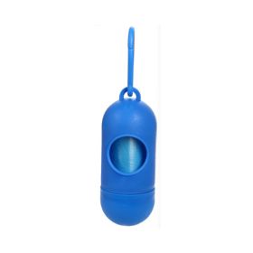 Pet Trash Bag Dog Poop Bags For Waste Refuse Cleanup (Color: Blue)