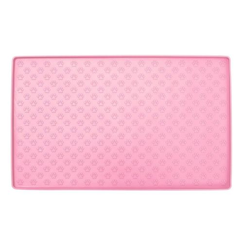 Spot Pet Mat, Waterproof And Easy To Clean Silicone Dog Mat, Square Pet Placemat, Pet Supplies