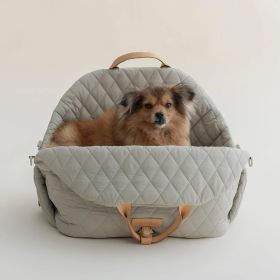 Pet Handbag (Option: Gray S Version)