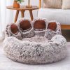 Dog Bed Sofa Cute Bear Paw Shape Comfortable Cozy Pet Sleeping Beds For Small, Medium, And Large Dogs