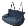 Booster Car Seat With Seatbelt, Washable & Comfy Pet Car Travel Bed