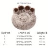 Dog Bed Sofa Cute Bear Paw Shape Comfortable Cozy Pet Sleeping Beds For Small, Medium, And Large Dogs