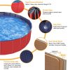 4X4FT Foldable Pet Swimming Pool PVC