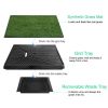 Artificial Grass 3PC Toilet Trainer Mat.