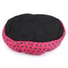 Pet Bed Warm Winter Dog Bed Soft Wool Point Design  With Removable Mats Octagonal Shape Kennelt Dog Sofa Bed