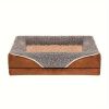 Removable And Washable Pet Dog Sofa And Dog Bed, Dog Nest,  Pet Bed Sofa, Comfortable And Soft, Cat Sofa Bed With Raised Edges To Protect The Neck
