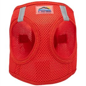 American River Solid Ultra Choke Free Dog Harness (Color: Red, size: 2X-Large)