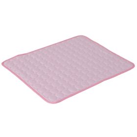 Pet Summer Dog And Cat Sofa Mat (Option: Pink Edging-XL100*70cm)