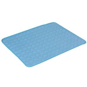 Pet Summer Dog And Cat Sofa Mat (Option: Blue Edging-M60*50cm)